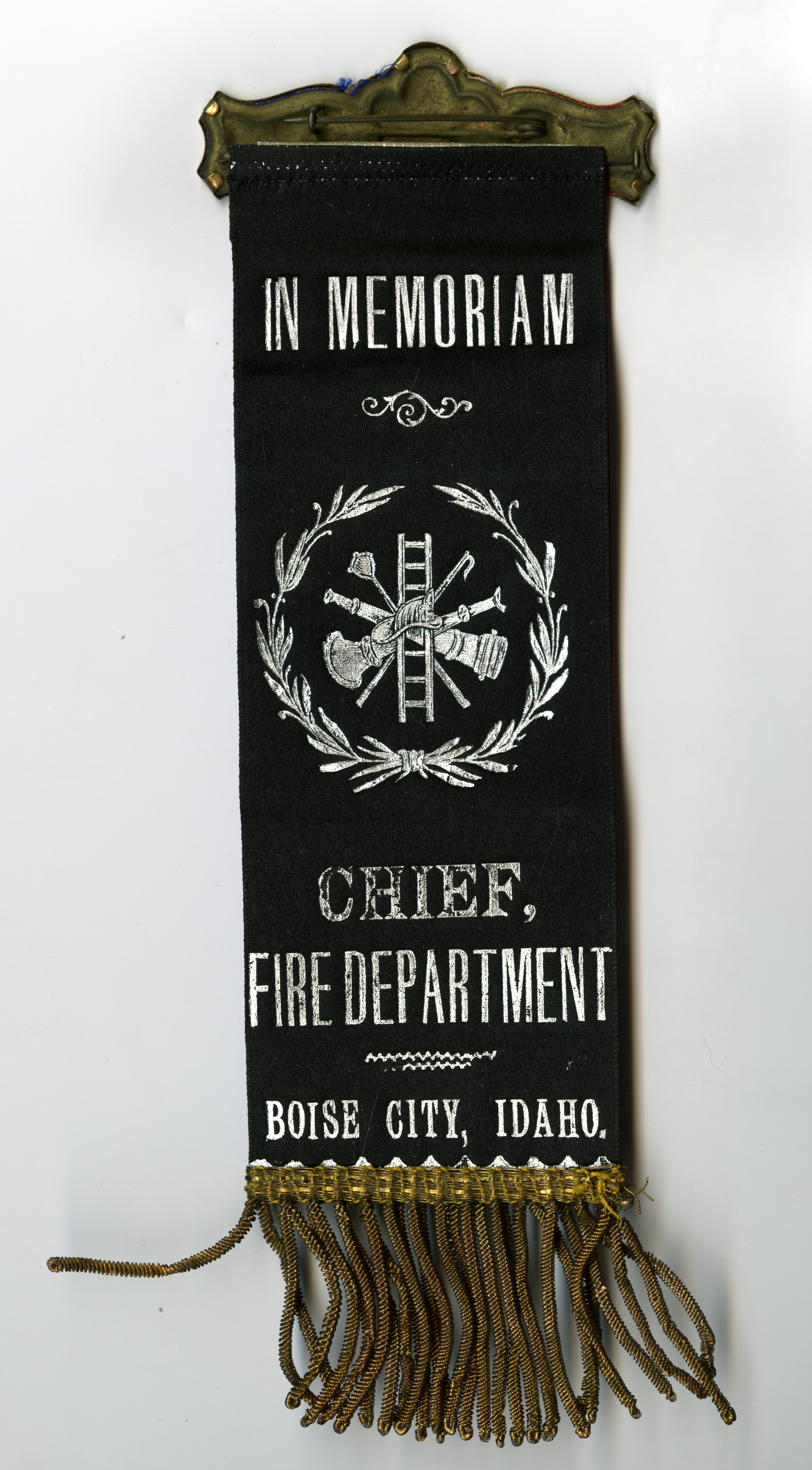 Boise City, Idaho Chief, Fire Department Ribbon