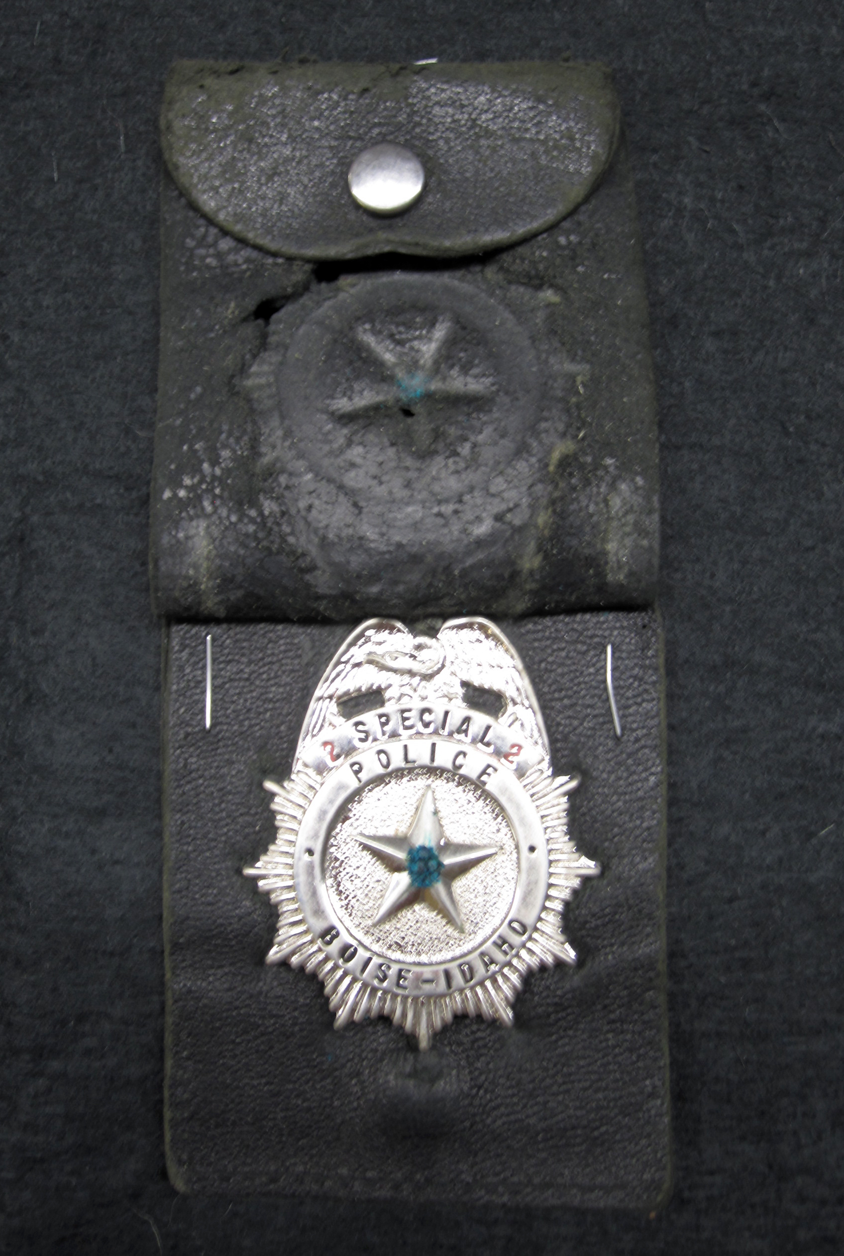 Motorcycle Police Badge