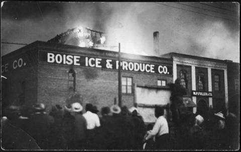 Boise Ice & Produce Company Fire