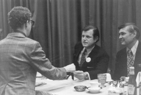 Photograph With Senator Kennedy