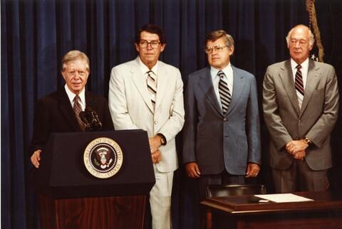 President Jimmy Carter signs Wilderness Bill
