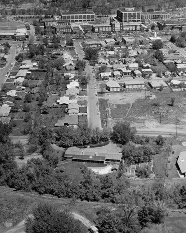 Aerial view, 1970s