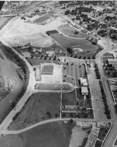 Aerial view, 1960s